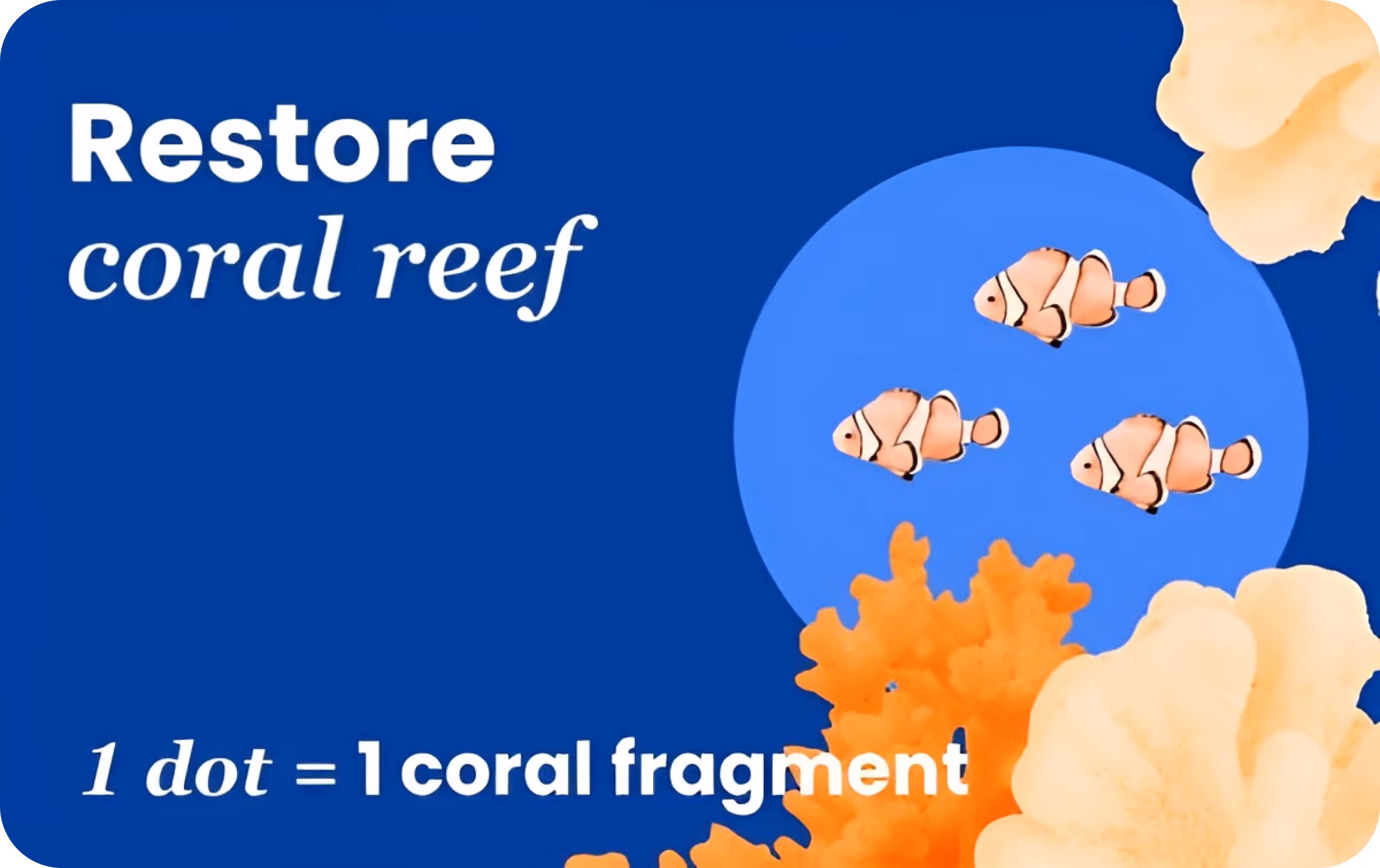 Restore Coral Reef